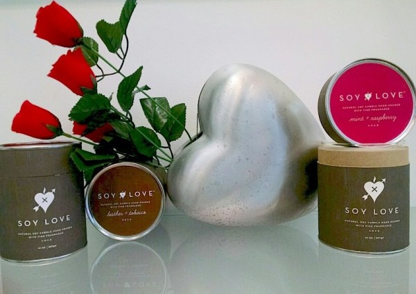 soy love candles valentines day gift