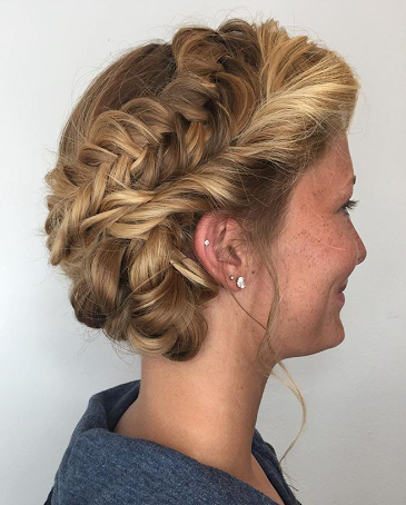 summer beauty trends 2016 - braided updo